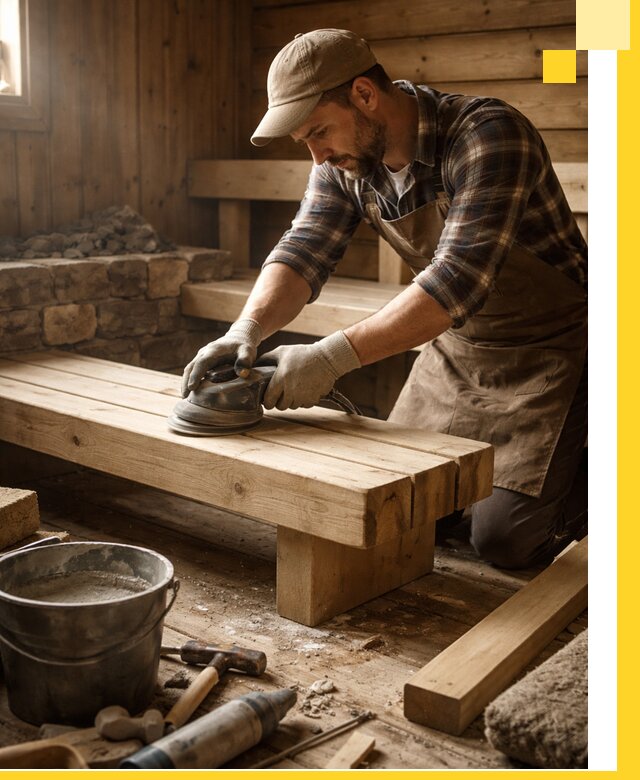 Ремонт бань под ключ в Амурске с гарантией качества и сроков