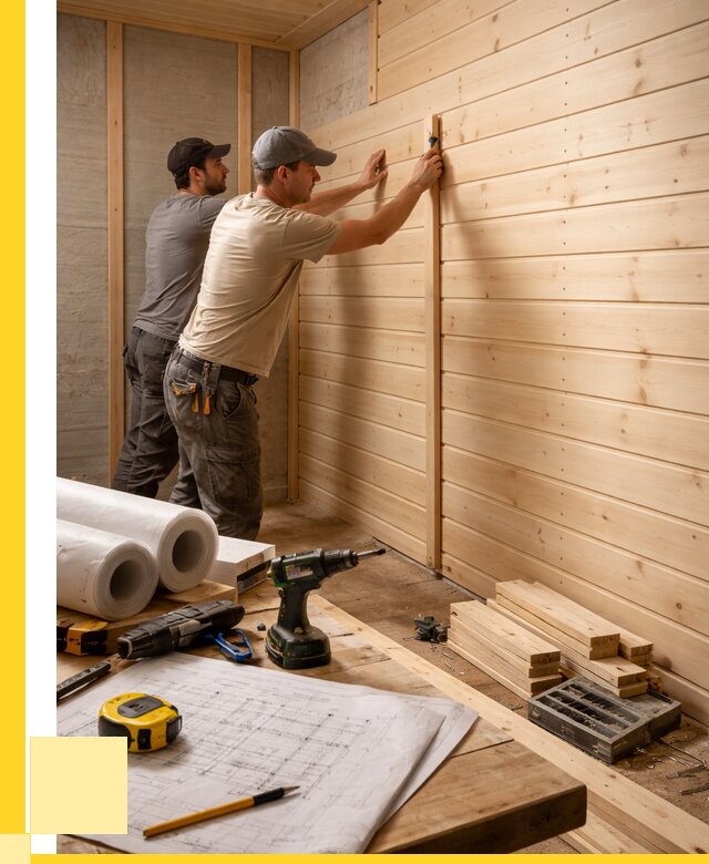 Обшивка бани вагонкой в Амурске от 1240 р., ЭриданМрс