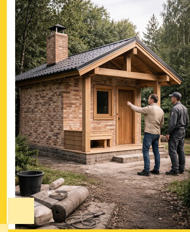 Кирпичные бани и печи в Амурске от 361620 р. | ЭриданМрс