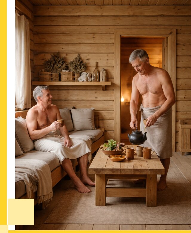 Бани с комнатой отдыха под ключ в Амурске от 464940 р. | ЭриданМрс