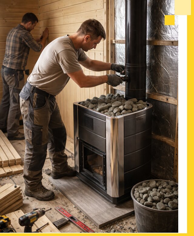 Проектирование и строительство парилок для бани в Амурске под ключ