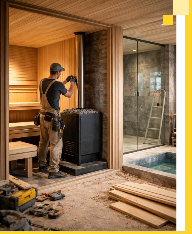 Полное строительство банных комплексов под ключ в Амурске