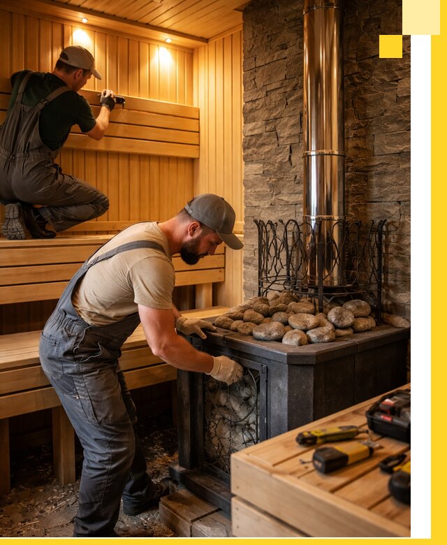 Комплексный дизайн бань, саун и зон отдыха в Амурске