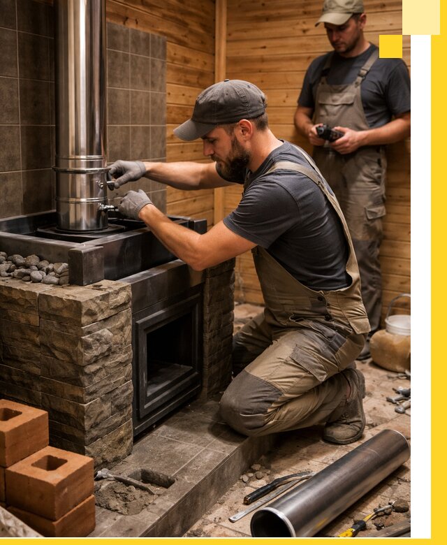 Изготовление и установка банных печей под ключ в Амурске