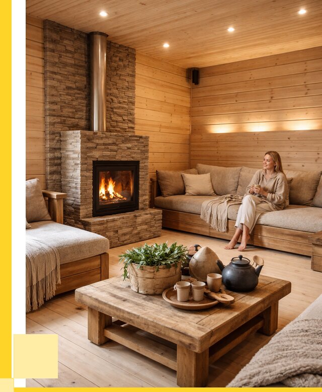 Проект бани с комнатой отдыха в Амурске от 36162 р. | ЭриданМрс