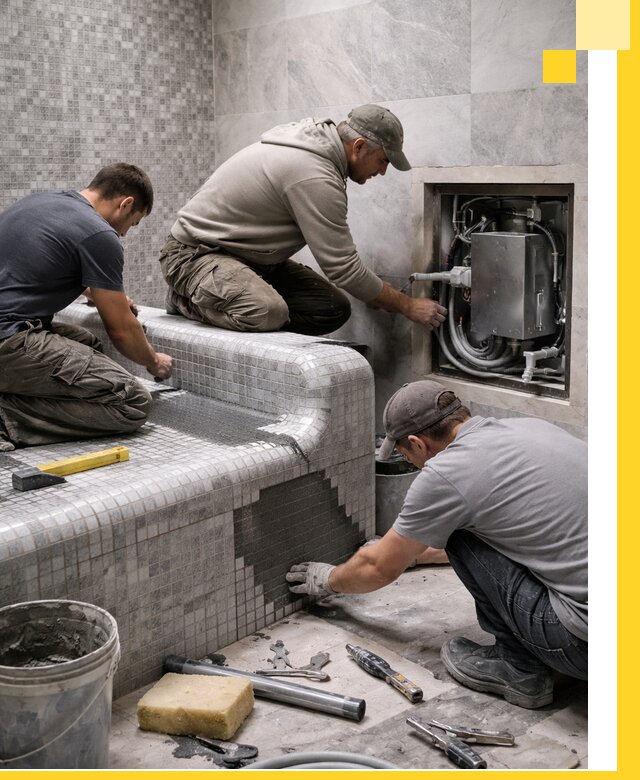 Проекты хамамов под ключ в Амурске и дизайн и строительство