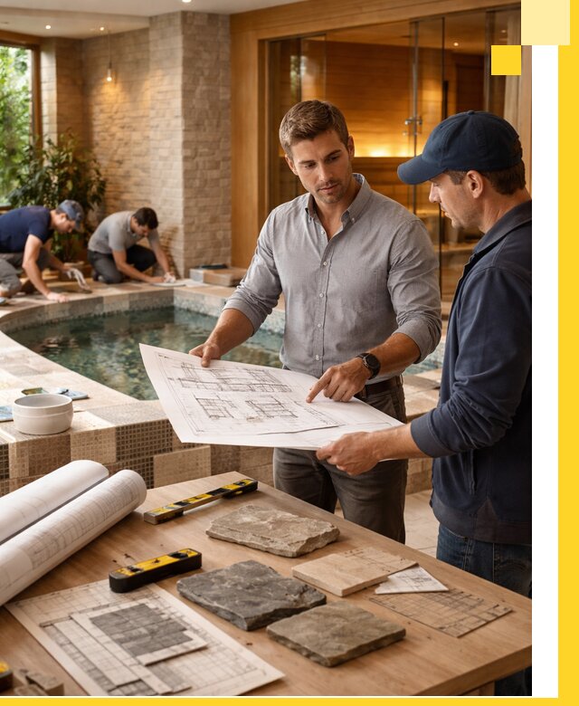 Проектирование SPA зон под ключ в Амурске с инженерией